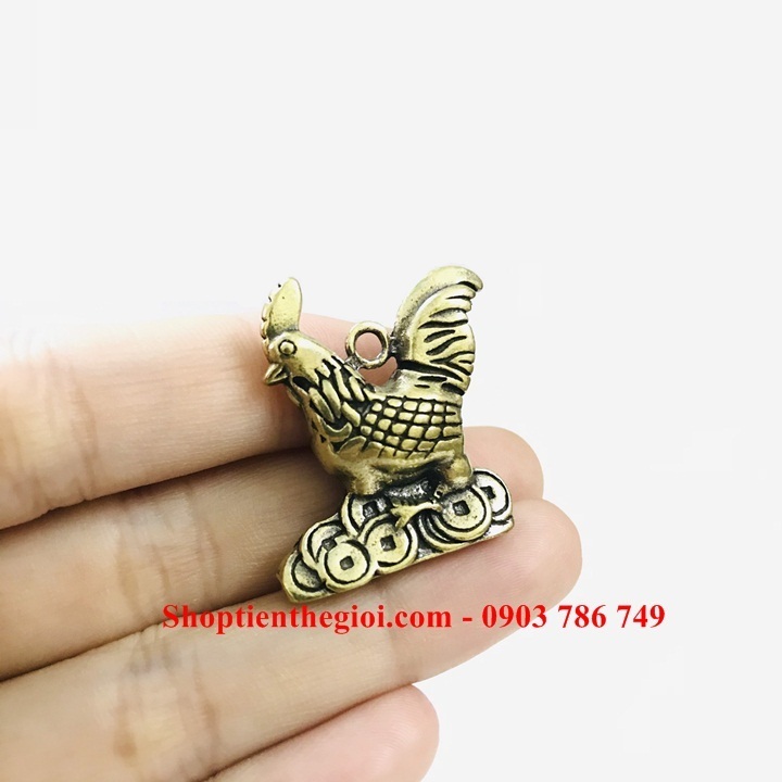 Móc Khóa Tượng Đồng Con Gà - SP005222 